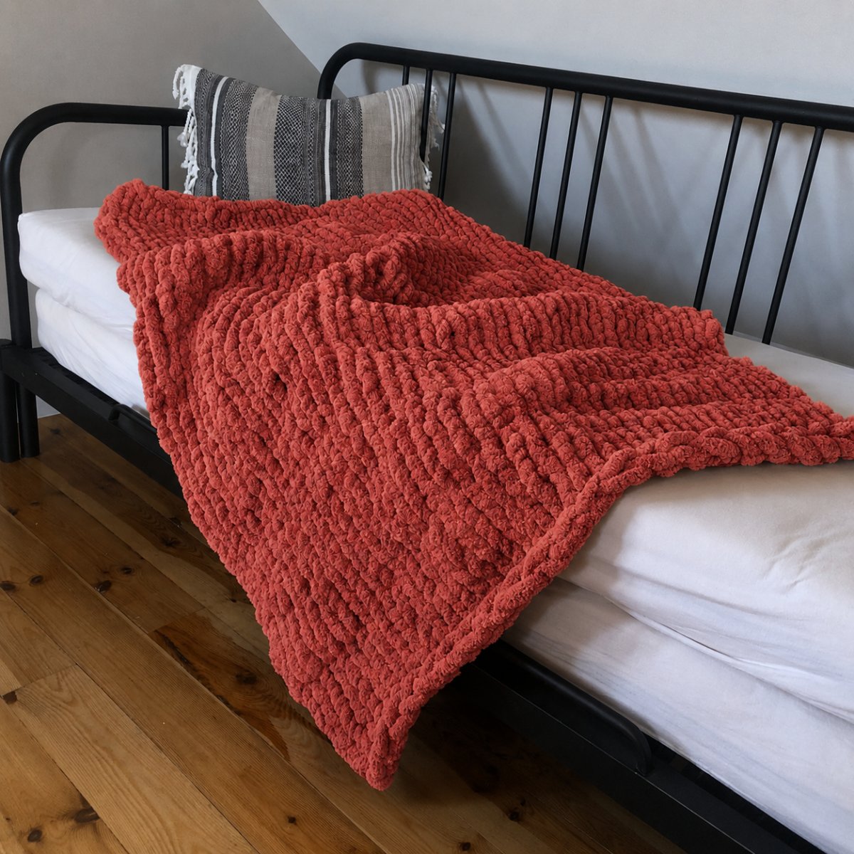 Włóczka chenille standard kolor nr 13 - 230g – Inspiracja nr. 4