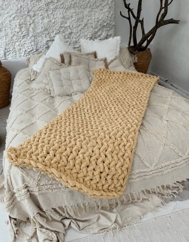 Włóczka chenille standard kolor nr 30 - 230g – Inspiracja nr. 1 Włóczka chenille standard kolor nr 30 - 230g – Inspiracja nr. 1