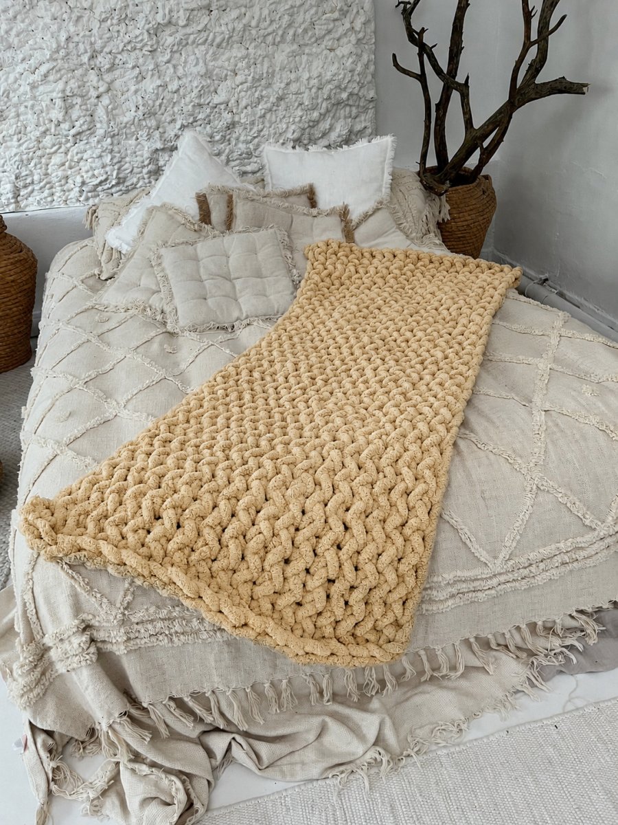 Włóczka chenille standard kolor nr 30 - 230g – Inspiracja nr. 1