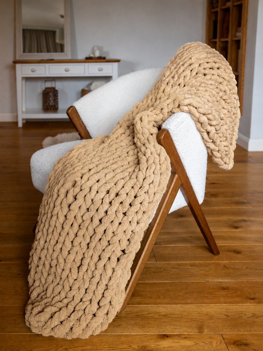 Włóczka chenille standard kolor nr 30 - 230g – Inspiracja nr. 2