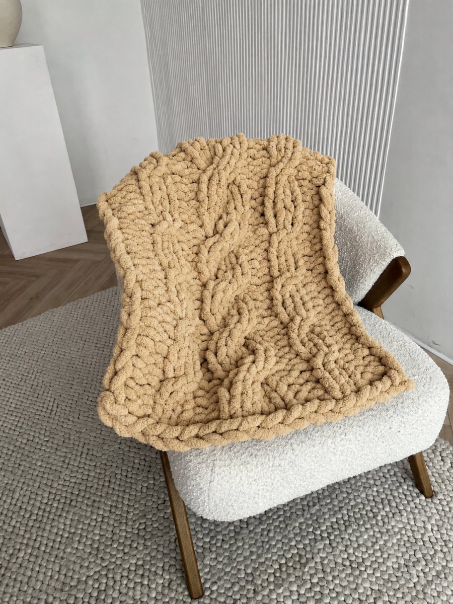Włóczka chenille standard kolor nr 30 - 230g – Inspiracja nr. 3