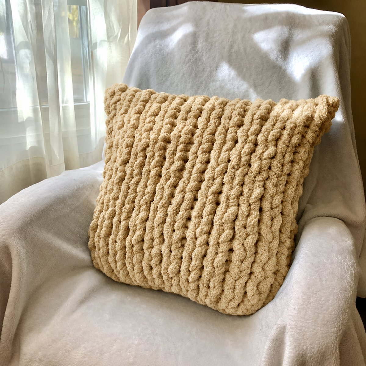 Włóczka chenille standard kolor nr 30 - 230g – Inspiracja nr. 4
