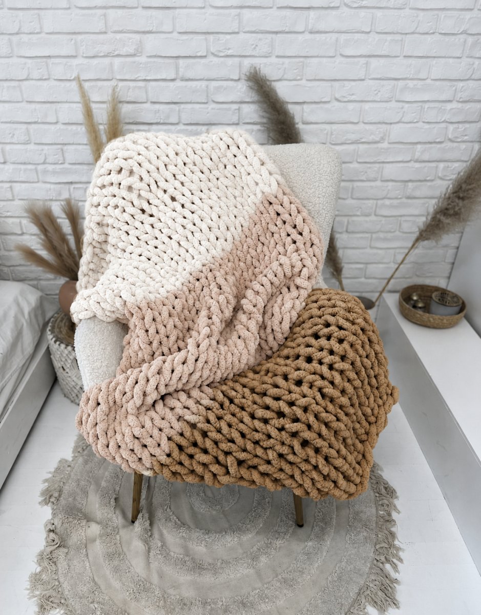 Włóczka chenille standard kolor nr 45 - 230g – Inspiracja nr. 1