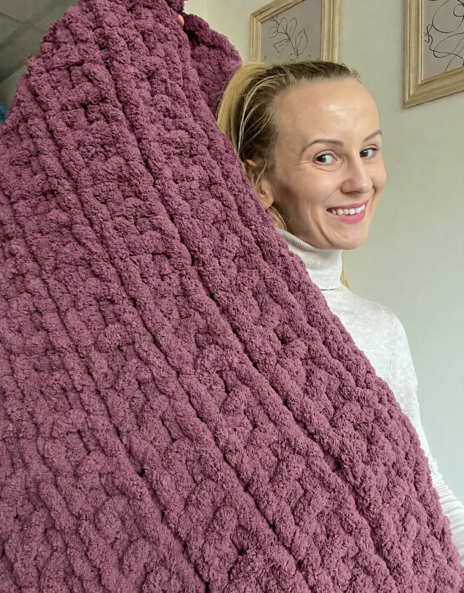 Włóczka chenille standard kolor nr 902 - 230g – Inspiracja nr. 1
