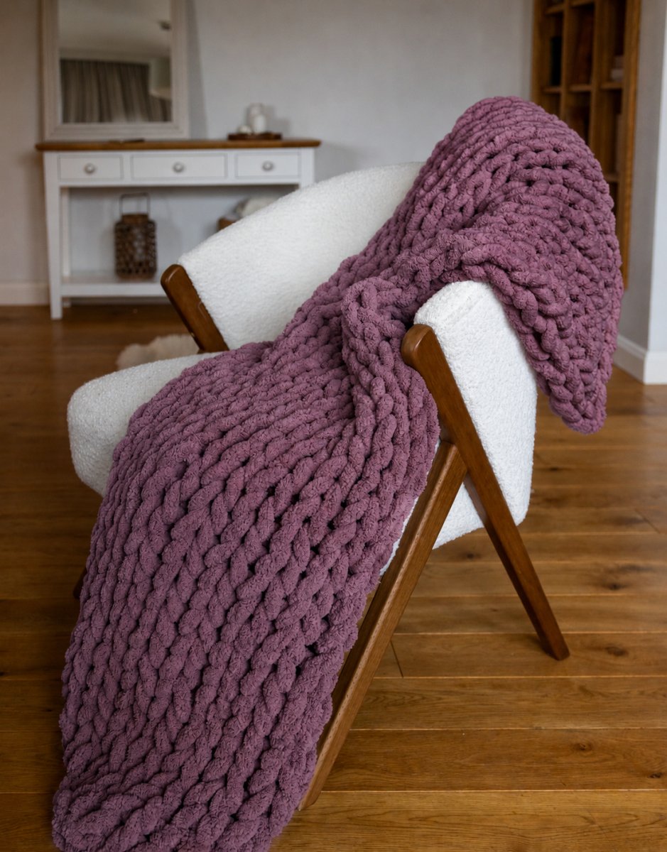 Włóczka chenille standard kolor nr 902 - 230g – Inspiracja nr. 2
