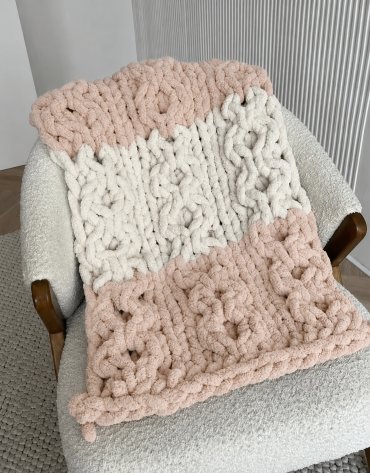 Włóczka chenille standard kolor nr 35 - 230g – Inspiracja nr. 1 Włóczka chenille standard kolor nr 35 - 230g – Inspiracja nr. 1