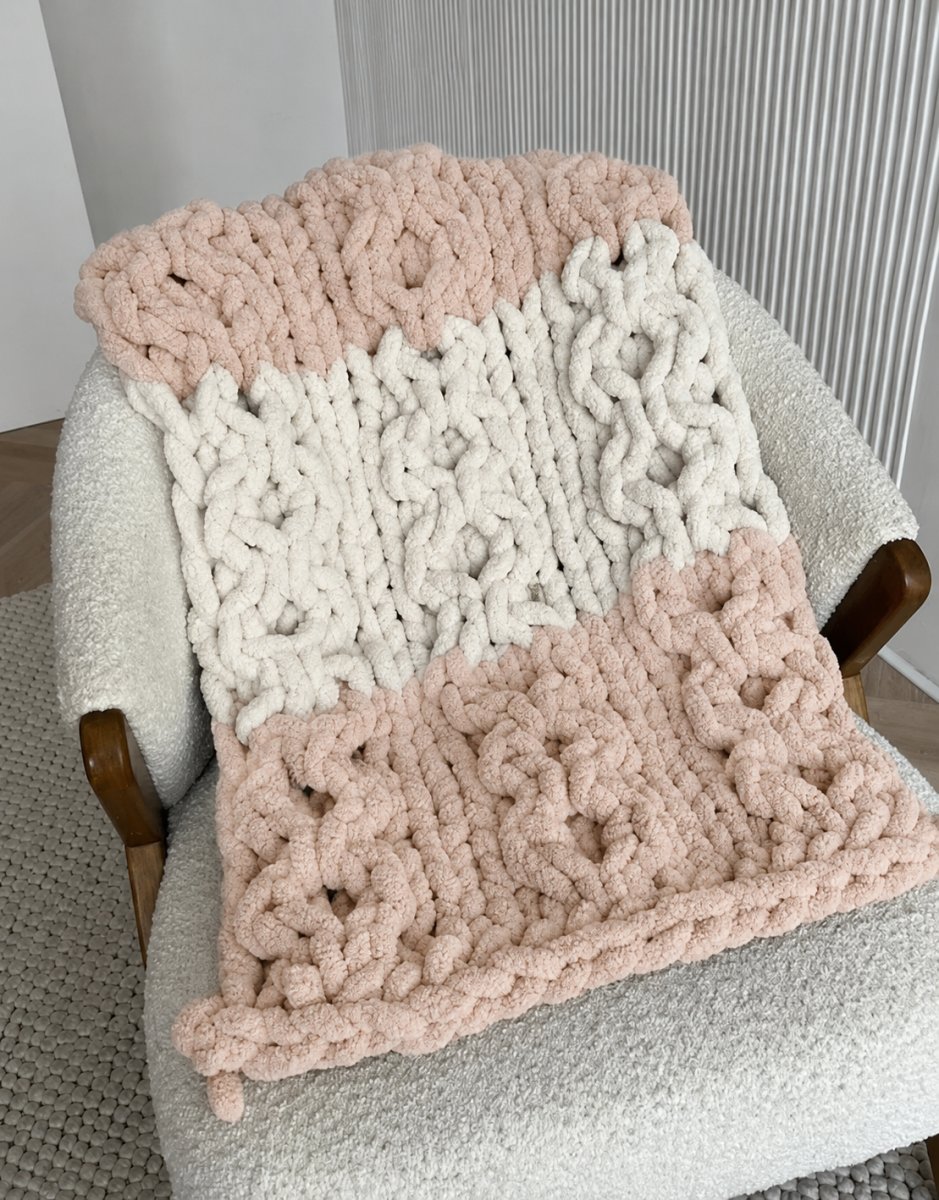 Włóczka chenille standard kolor nr 35 - 230g – Inspiracja nr. 1