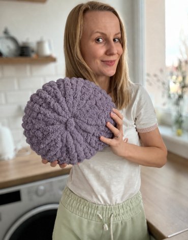 Włóczka chenille standard kolor nr 7 - 230g – Inspiracja nr. 4 Włóczka chenille standard kolor nr 7 - 230g – Inspiracja nr. 4