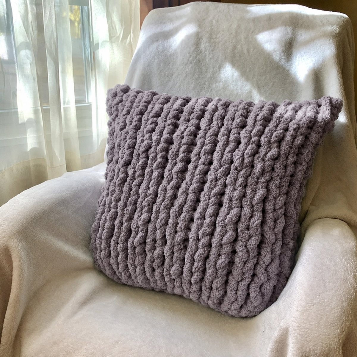 Włóczka chenille standard kolor nr 7 - 230g – Inspiracja nr. 3