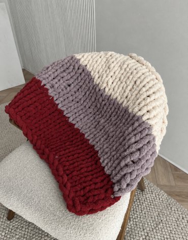 Włóczka chenille standard kolor nr 907 - 300g – Inspiracja nr. 4 Włóczka chenille standard kolor nr 907 - 300g – Inspiracja nr. 4