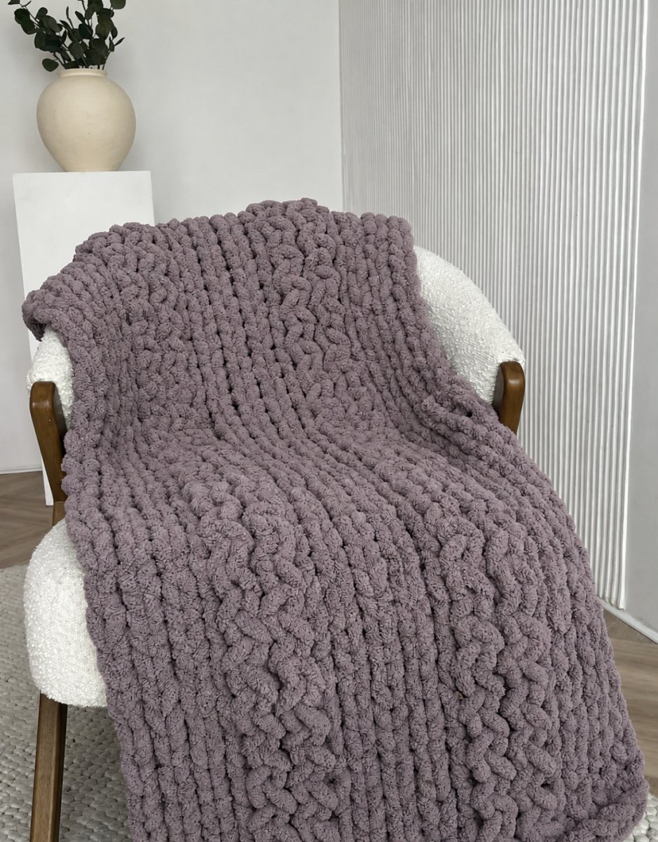 Włóczka chenille standard kolor nr 907 - 300g – Inspiracja nr. 2