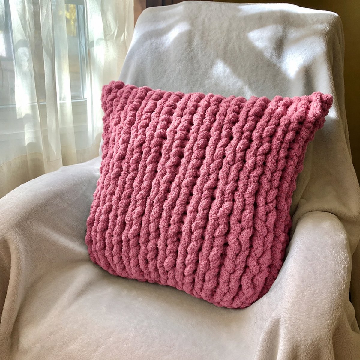 Włóczka chenille PREMIUM kolor nr 200 - 230g – Inspiracja nr. 3