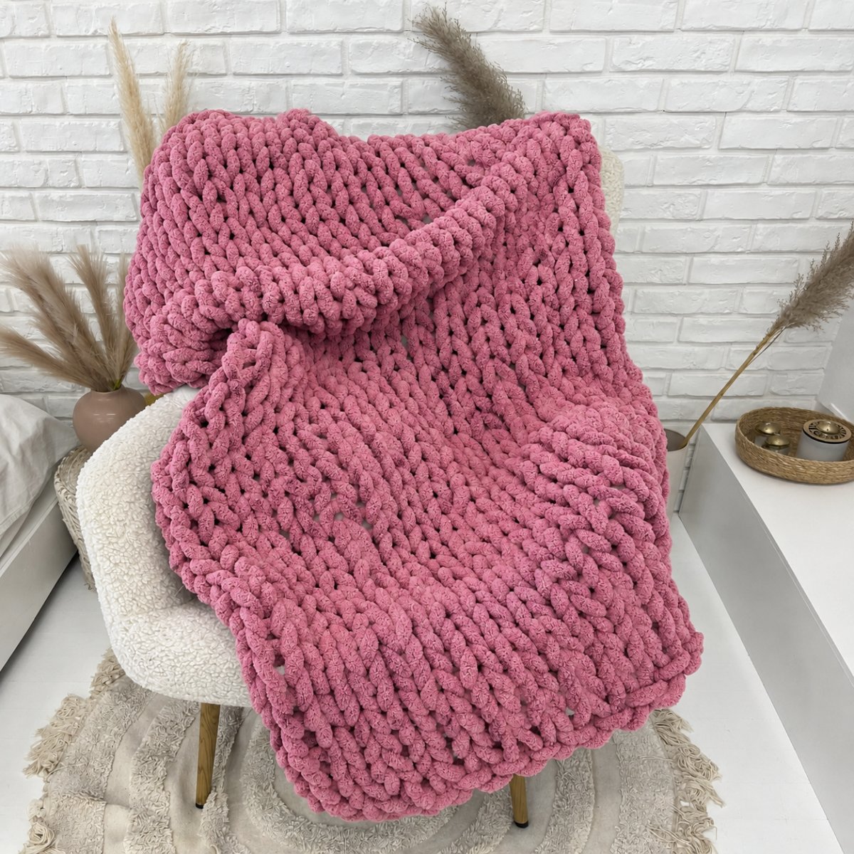 Włóczka chenille PREMIUM kolor nr 200 - 230g – Inspiracja nr. 4