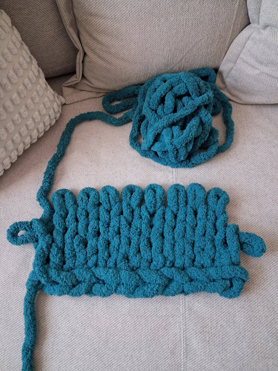 Włóczka chenille standard kolor nr 10 - 230g – Inspiracja nr. 3