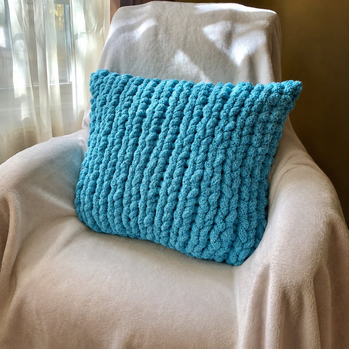 Włóczka chenille standard kolor nr 10 - 230g – Inspiracja nr. 4