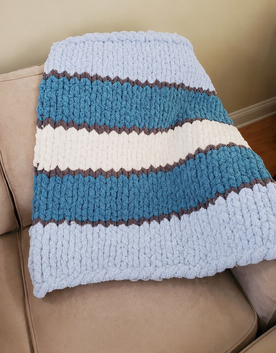 Włóczka chenille standard kolor nr 916 - 300g – Inspiracja nr. 2