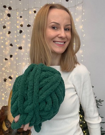Włóczka chenille standard kolor nr 20 - 230g – Inspiracja nr. 1 Włóczka chenille standard kolor nr 20 - 230g – Inspiracja nr. 1