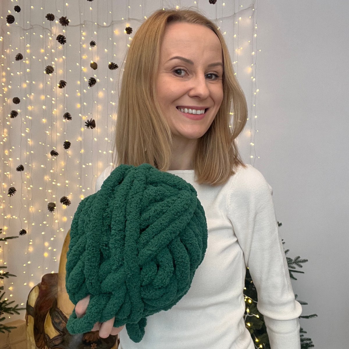 Włóczka chenille standard kolor nr 20 - 230g – Inspiracja nr. 1