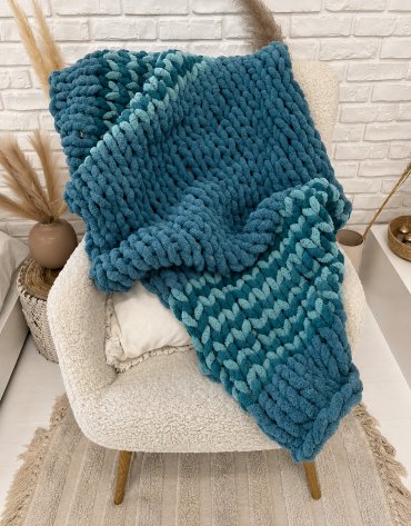 Włóczka chenille standard kolor nr 910 - 300g – Inspiracja nr. 1