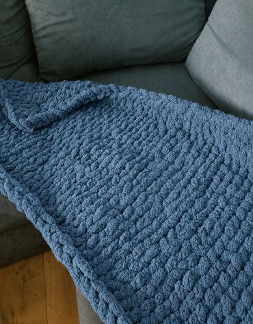 Włóczka chenille standard kolor nr 910 - 300g – Inspiracja nr. 3