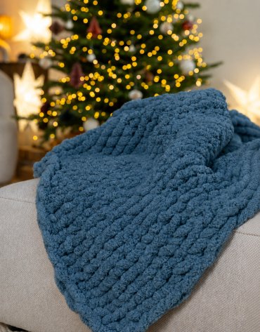 Włóczka chenille standard kolor nr 910 - 300g – Inspiracja nr. 4