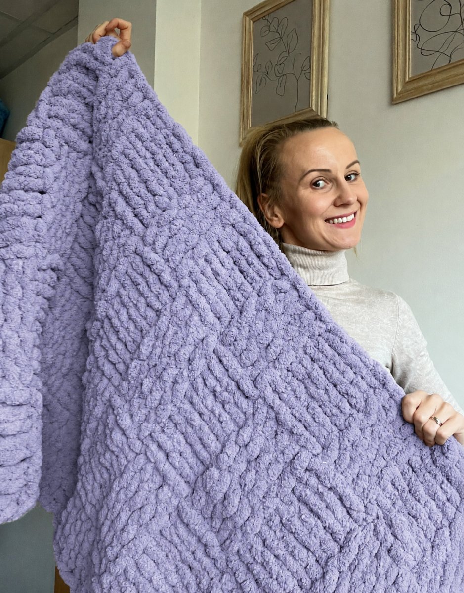 Włóczka chenille standard kolor nr 84 - 230g – Inspiracja nr. 1