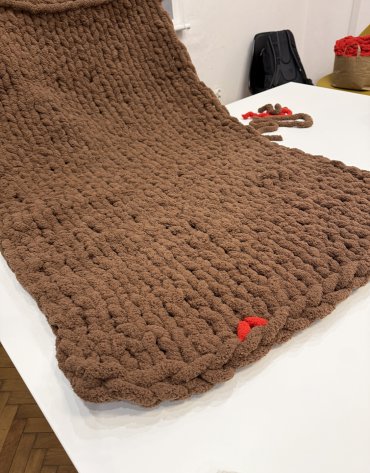 Włóczka chenille standard kolor nr 37 - 230g – Inspiracja nr. 4 Włóczka chenille standard kolor nr 37 - 230g – Inspiracja nr. 4
