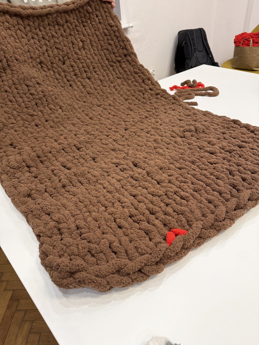 Włóczka chenille standard kolor nr 37 - 230g – Inspiracja nr. 4