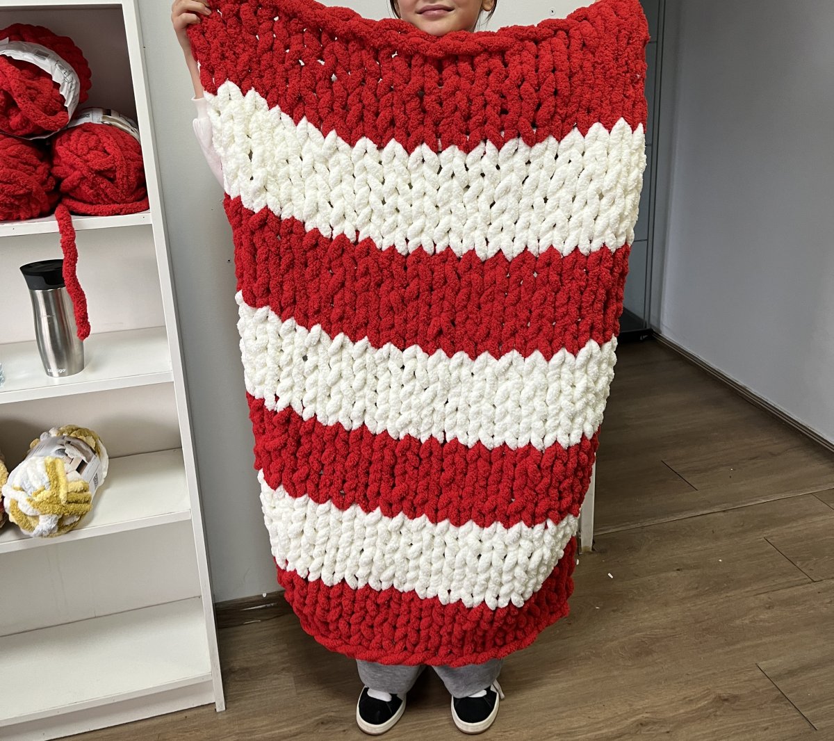 Włóczka chenille standard kolor nr 14 - 230g – Inspiracja nr. 4