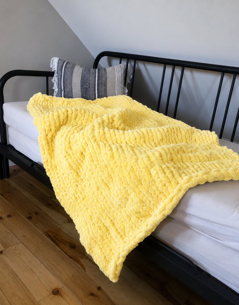 Włóczka chenille standard kolor nr 44 - 230g – Inspiracja nr. 2