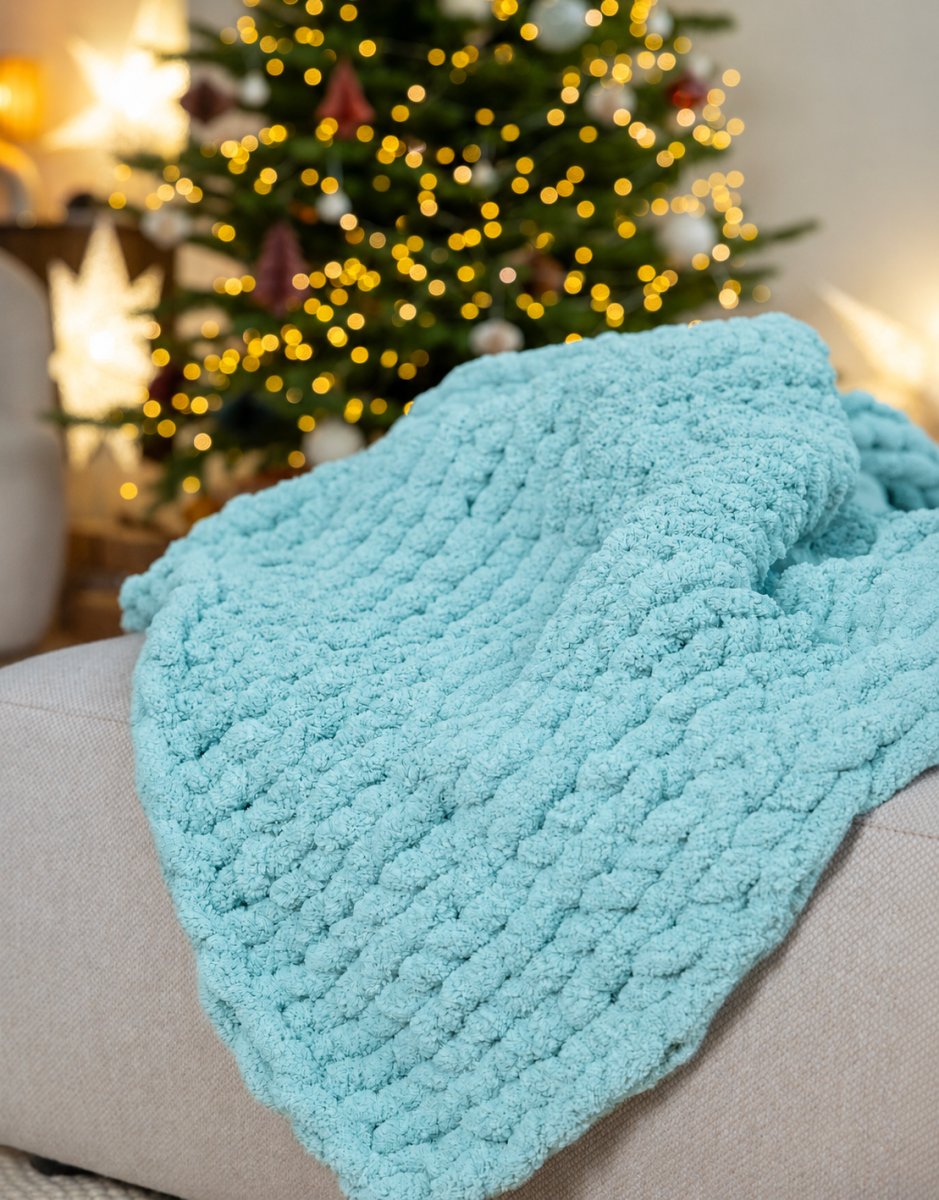 Włóczka chenille standard kolor nr 906 - 230g – Inspiracja nr. 1