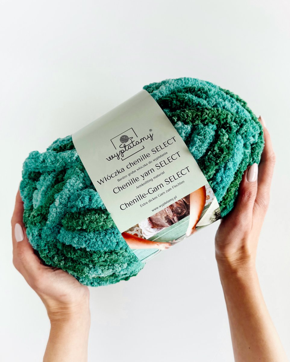 Włóczka chenille select kolor nr 51 - 300g – Inspiration No. 1