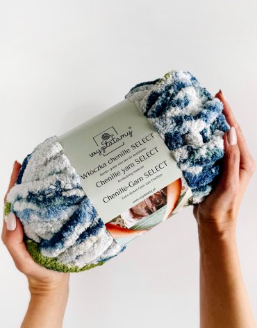 Włóczka chenille select kolor nr 53 - 300g – Inspiracja nr. 5