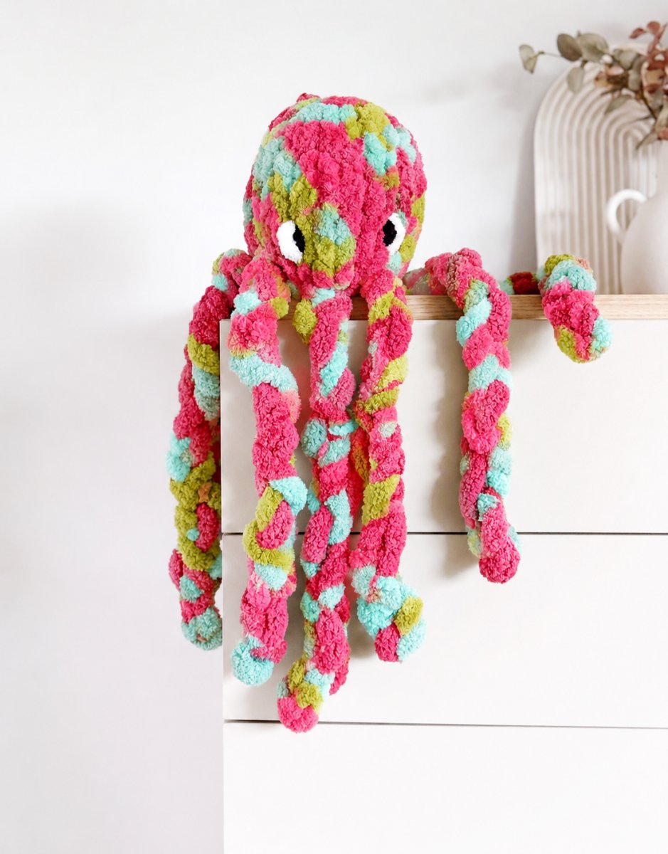 Włóczka chenille standard kolor nr 77 - 230g – Inspiracja nr. 2