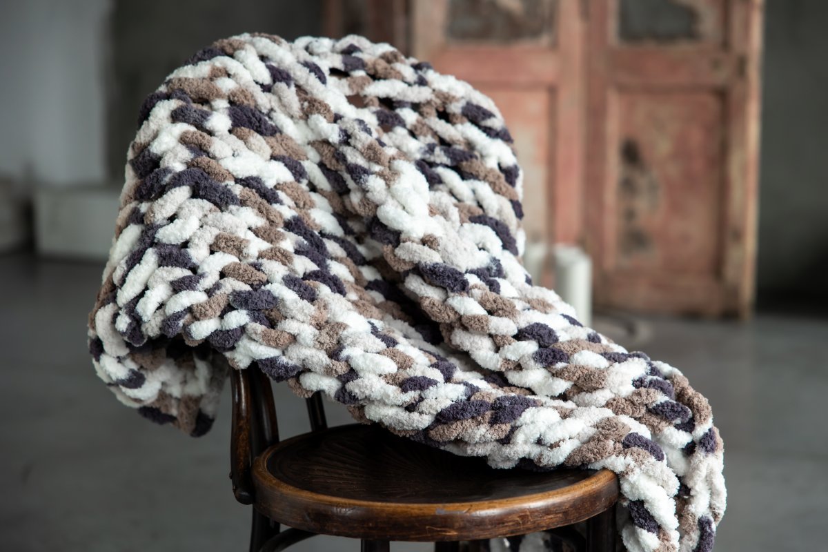 Włóczka chenille standard kolor nr 78 - 230g – Inspiration Nr. 4