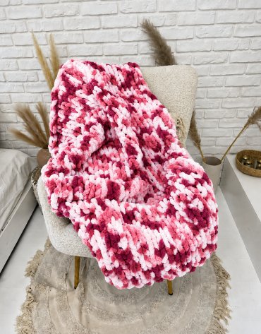 Włóczka chenille standard kolor nr 79 - 230g – Inspiracja nr. 2 Włóczka chenille standard kolor nr 79 - 230g – Inspiracja nr. 2