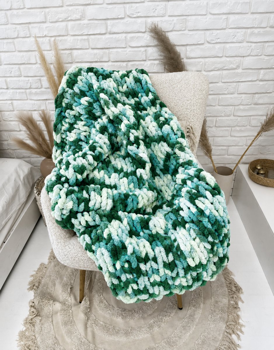 Włóczka chenille standard kolor nr 42 - 230g – Inspiracja nr. 3