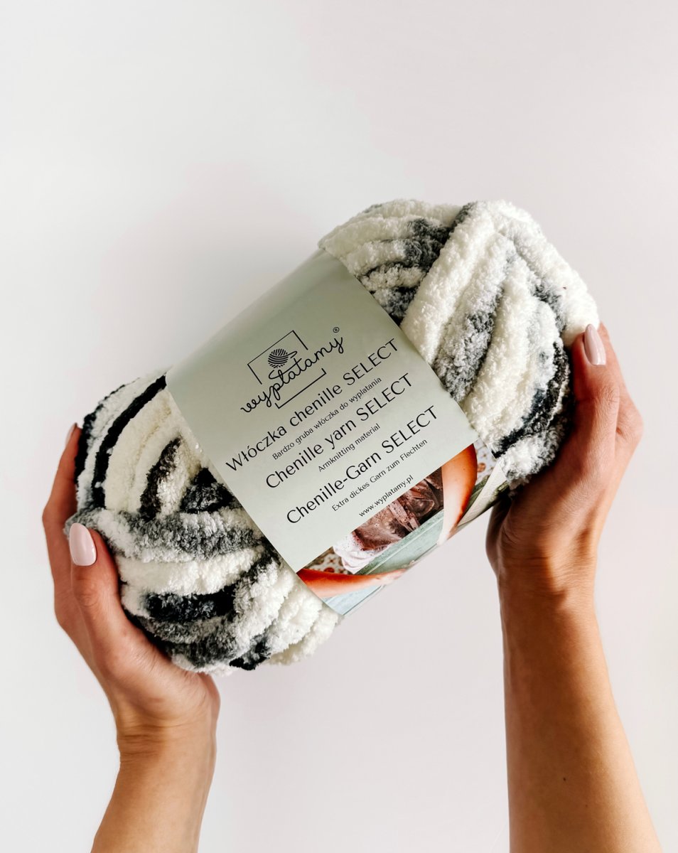 Włóczka chenille select kolor nr 49 - 300g – Inspiracja nr. 4