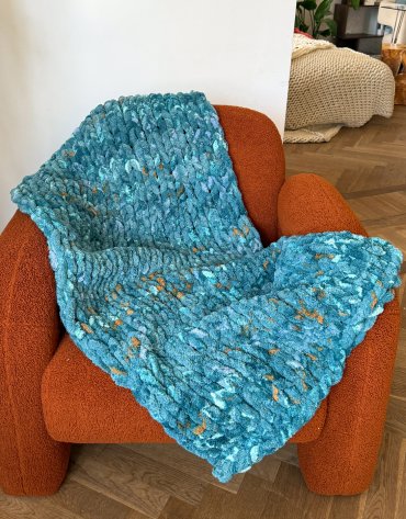 Włóczka chenille select kolor nr 50 - 300g – Inspiracja nr. 5