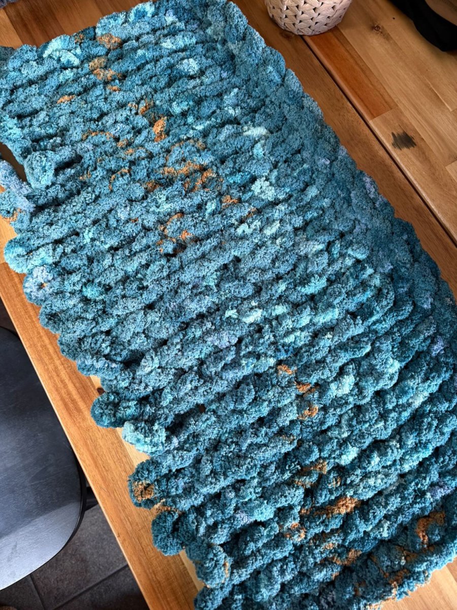 Włóczka chenille select kolor nr 50 - 300g – Inspiracja nr. 2