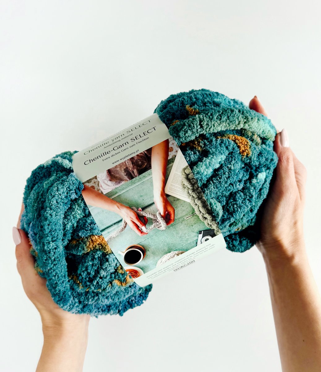 Włóczka chenille select kolor nr 50 - 300g – Inspiracja nr. 3