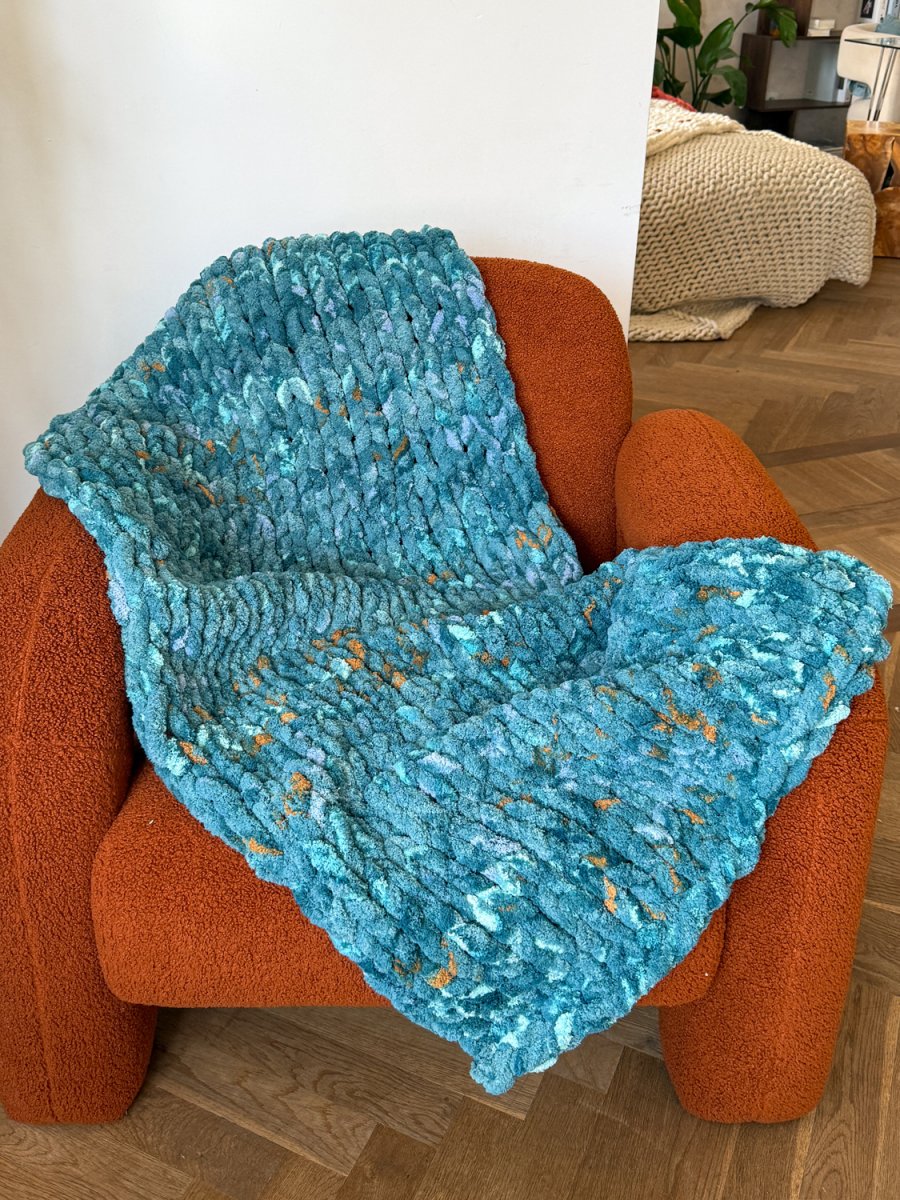 Włóczka chenille select kolor nr 50 - 300g – Inspiracja nr. 5