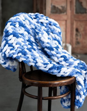 Włóczka chenille standard kolor nr 915 - 300g – Inspiracja nr. 3 Włóczka chenille standard kolor nr 915 - 300g – Inspiracja nr. 3