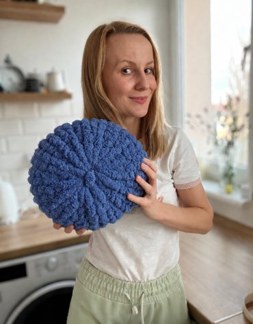 Włóczka chenille standard kolor nr 18 - 230g – Inspiracja nr. 1 Włóczka chenille standard kolor nr 18 - 230g – Inspiracja nr. 1