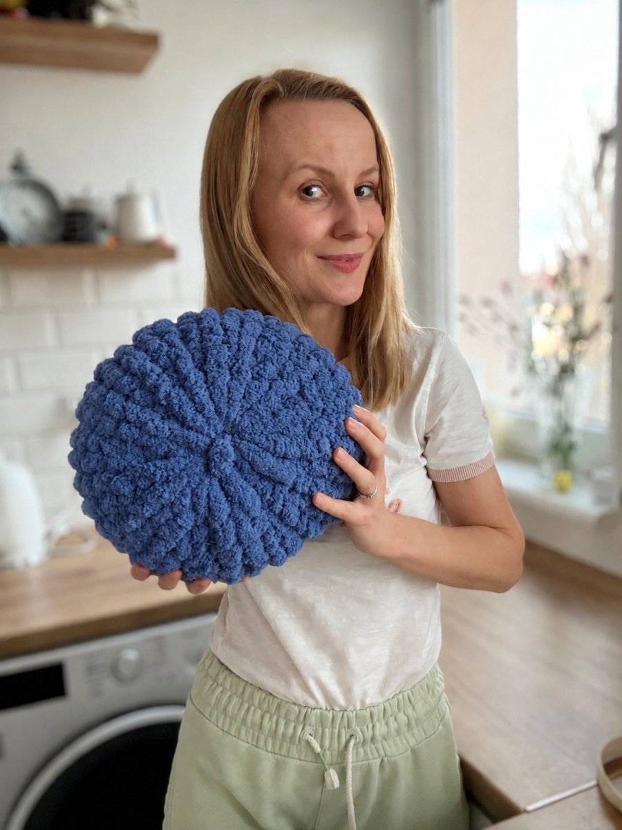 Włóczka chenille standard kolor nr 18 - 230g – Inspiracja nr. 1