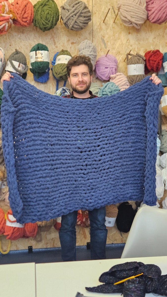 Włóczka chenille standard kolor nr 18 - 230g – Inspiracja nr. 4