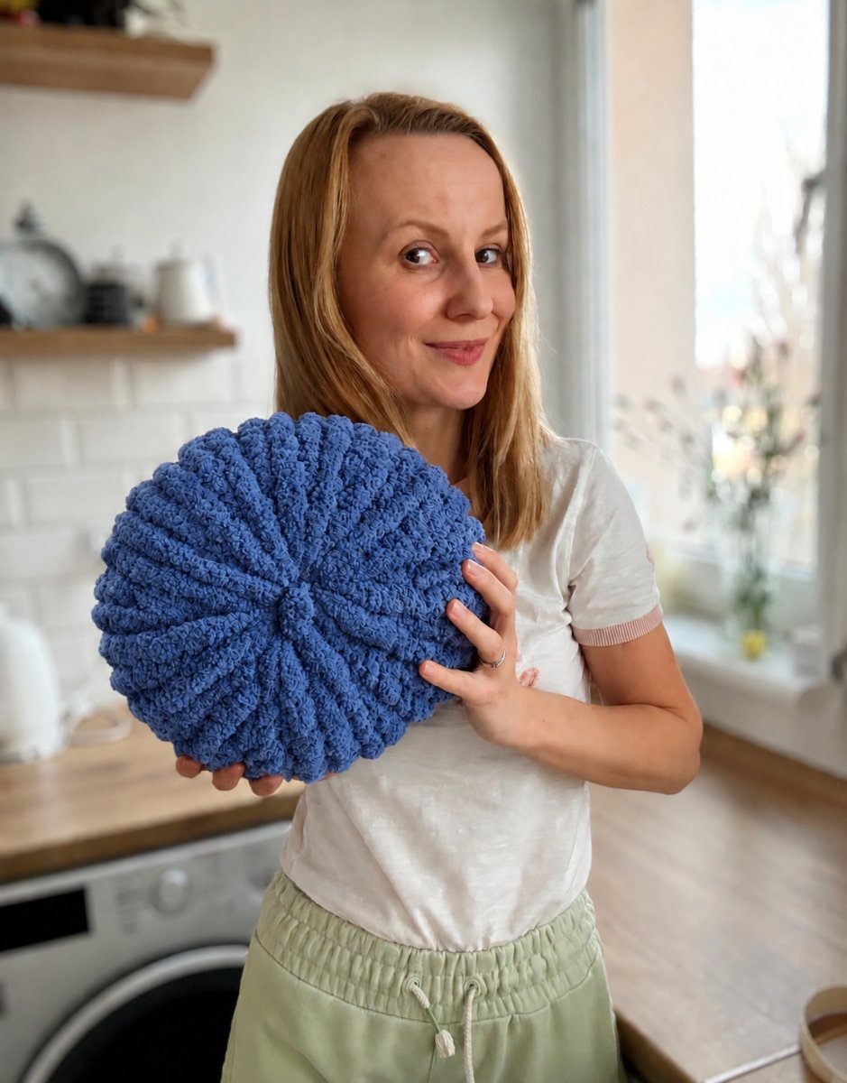 Włóczka chenille standard kolor nr 908 - 300g – Inspiracja nr. 2