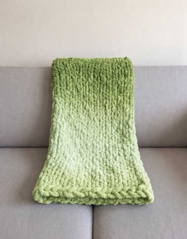 Włóczka chenille OMBRE kolor nr 753 - 600g – Inspiracja nr. 3 Włóczka chenille OMBRE kolor nr 753 - 600g – Inspiracja nr. 3