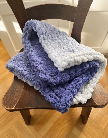 Włóczka chenille OMBRE kolor nr 752 - 600g – Inspiracja nr. 1 Włóczka chenille OMBRE kolor nr 752 - 600g – Inspiracja nr. 1
