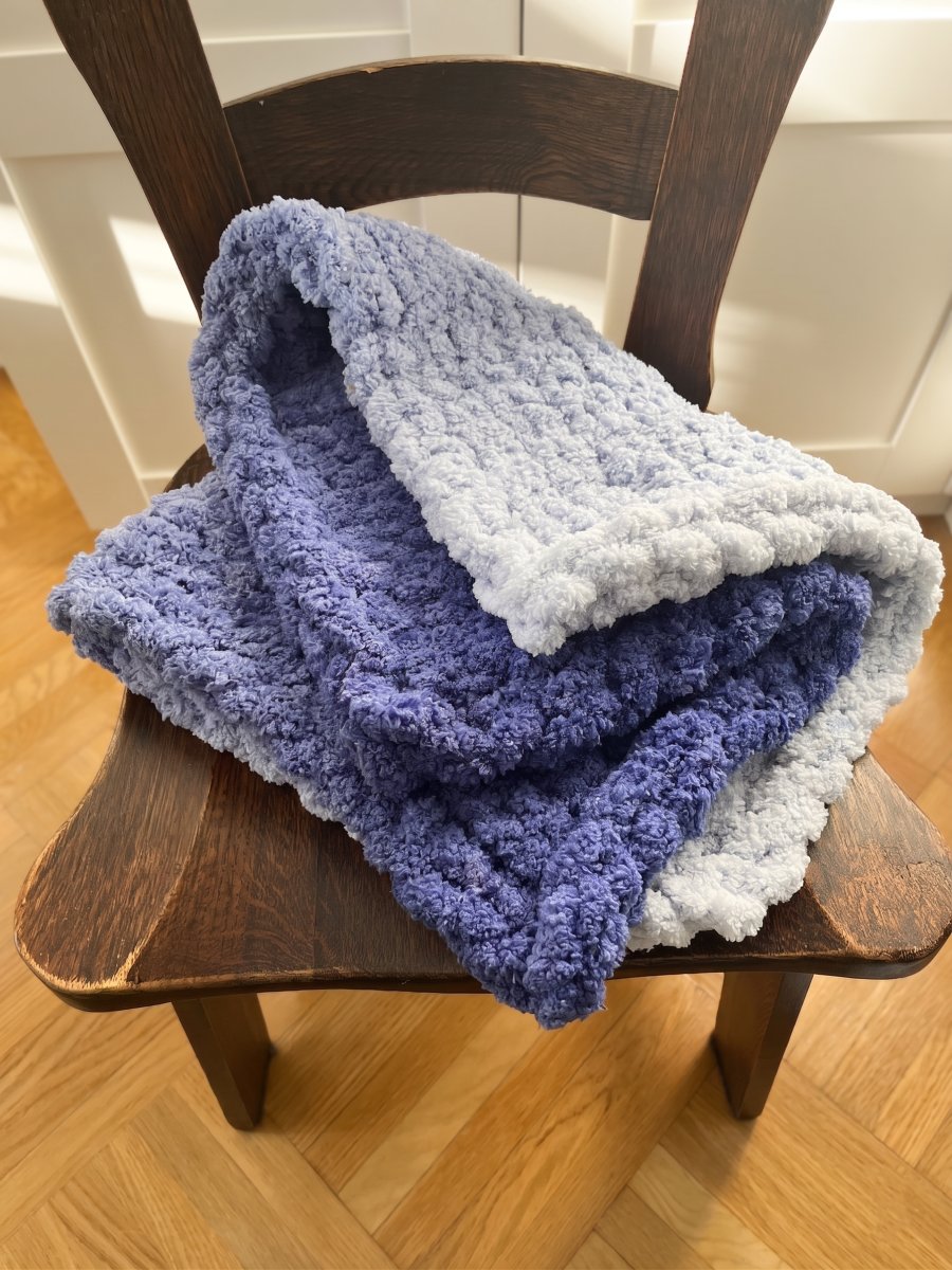 Włóczka chenille OMBRE kolor nr 752 - 600g – Inspiracja nr. 1